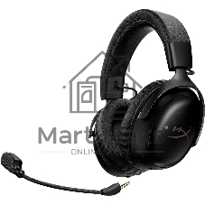 Гарнитура HyperX Cloud III S Wireless чёрный, беспроводная, радиоканал, до 120 ч, съёмный микрофон, совместимость с PS5