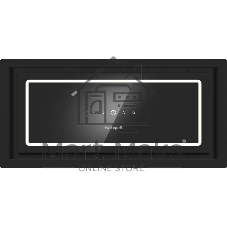 Вытяжка Weissgauff Quadra 600 Touch Black Glass