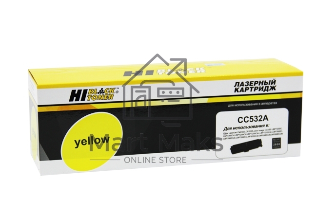 Картридж HP CLJ CP2025/CM2320/Canon LBP7200 (Hi-Black) CC532A/№ 718, Y,  2,8K