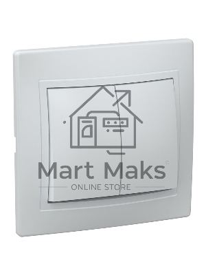 Выключатель Iek EVK20-K01-10-DM ВС10-2-0-КБ 2кл 10А КВАРТА (белый)