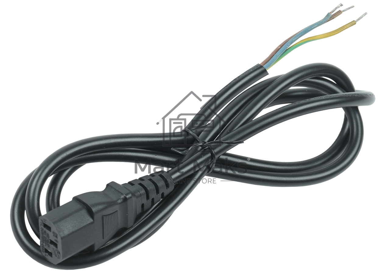 Шнур питания ITK PC-C13N-2M C13 проводник.:3x1.5мм2 2м 230В 10А (упак.:1шт) черный