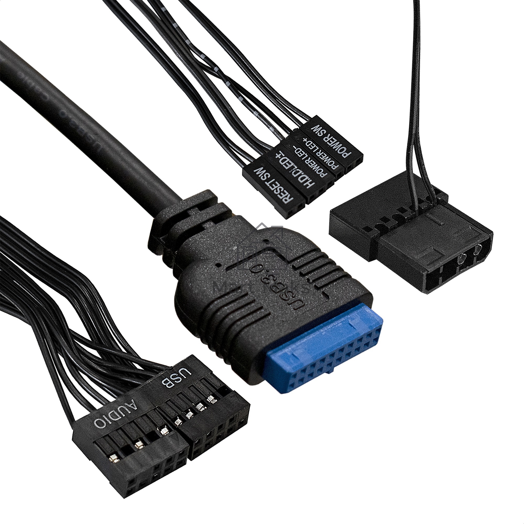 Компьютерный корпус Minitower ExeGate mEVO-7807-NPX450 (mATX, БП 450NPX 12см, 1*USB+1*USB3.0, черный 1x12см с RGB подсветкой)
