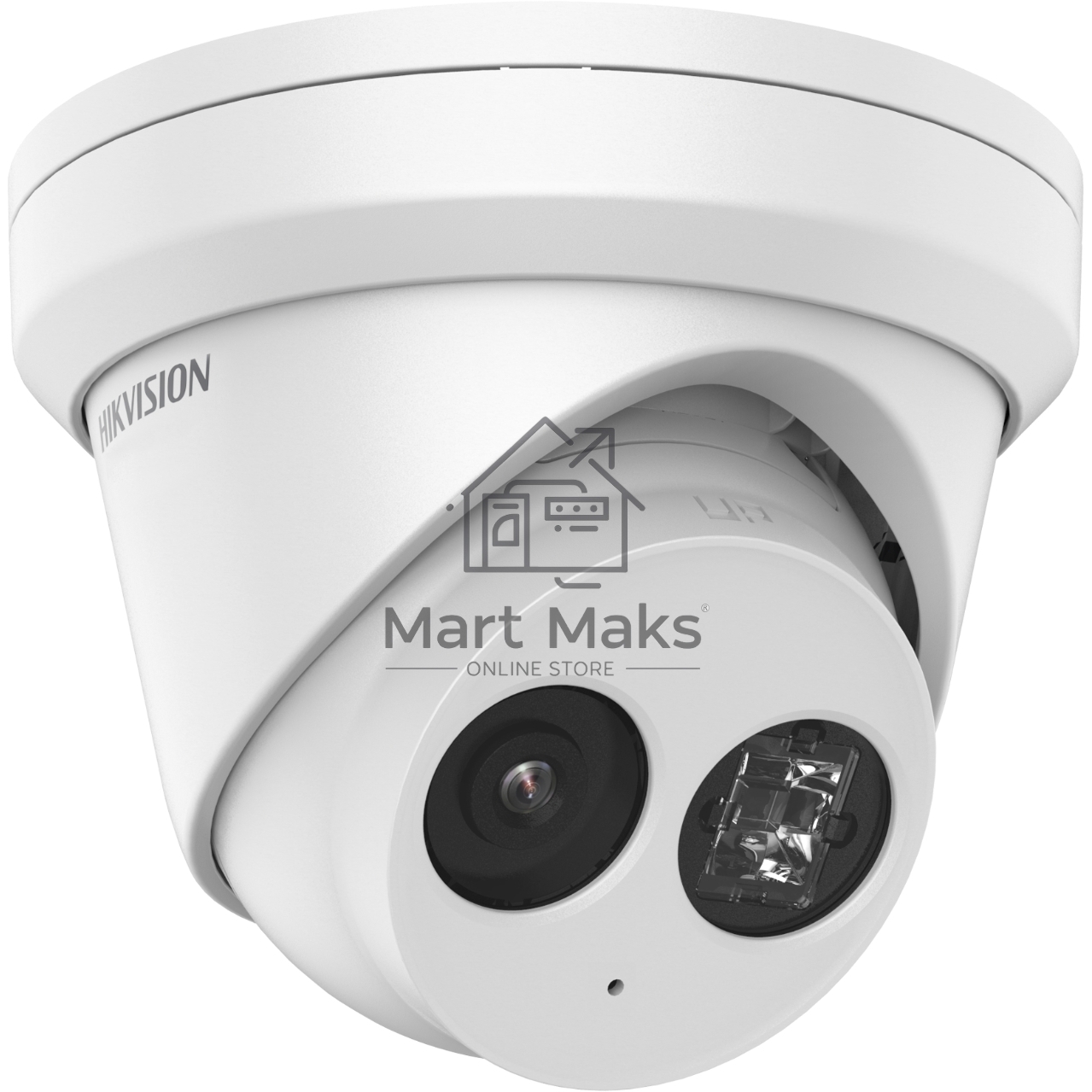 Камера видеонаблюдения IP Hikvision DS-2CD2383G2-IU(2.8mm) 2.8-2.8мм цв. корп.:белый