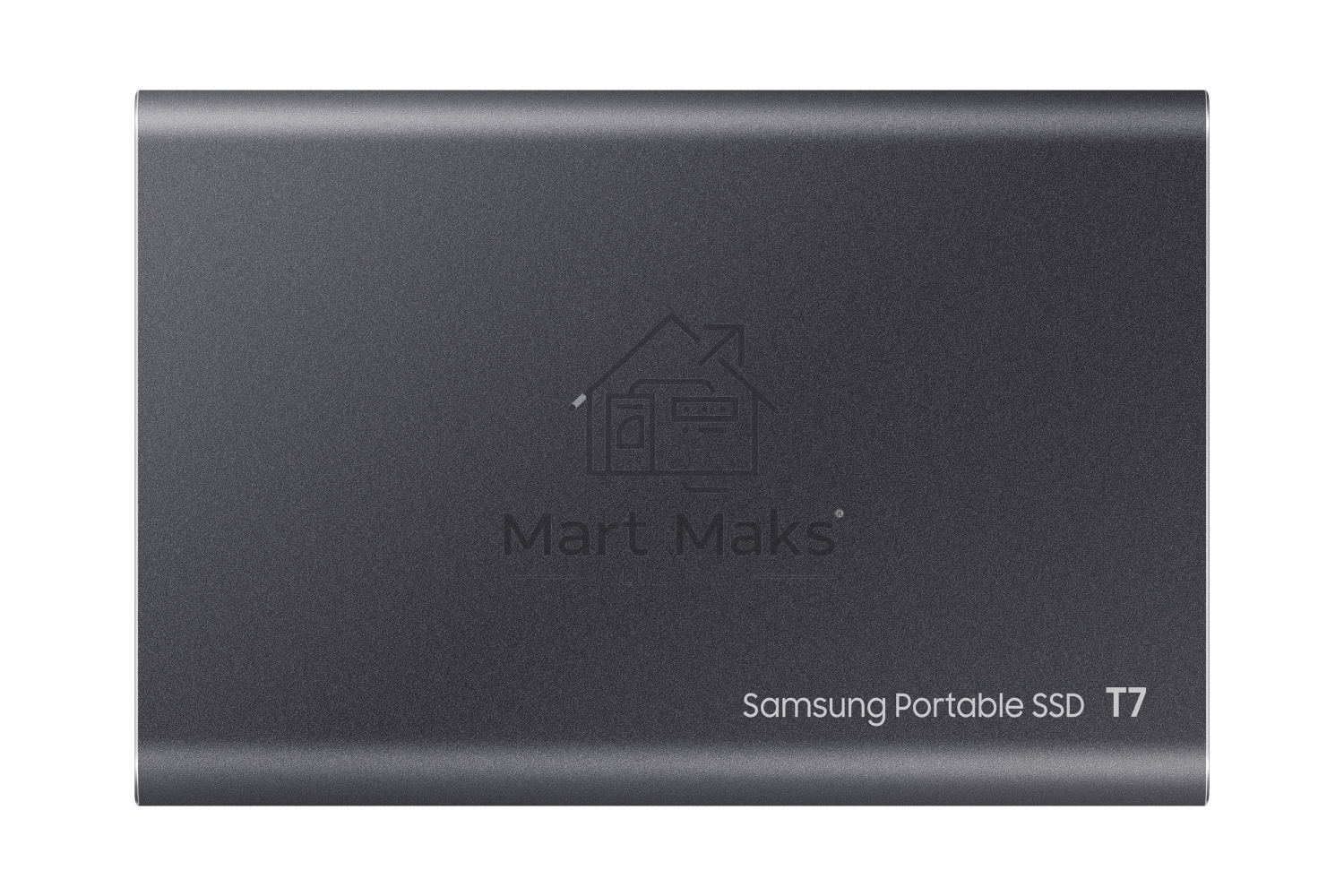 Твердотельный накопитель Samsung SSD 2TB T7, USB Type-C, R/W 1000/1050MB/s, Titanium