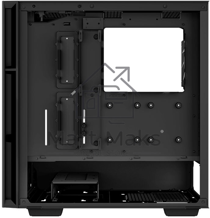Компьютерный корпус DeepCool CH560 черный (R-CH560-BKAPE4-G-1) (ATX, без БП, 2хUSB, с окном)