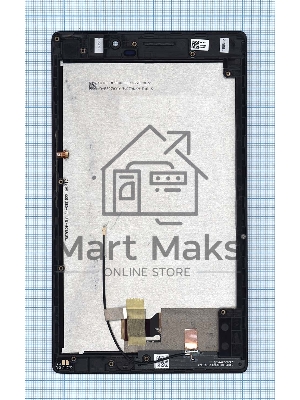 Модуль (матрица + тачскрин) для Asus ZenPad 7.0 Z370 черный с рамкой