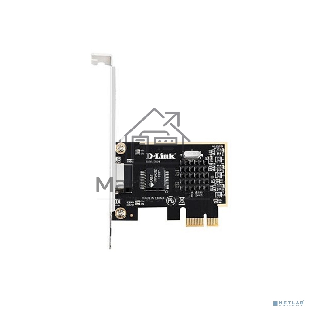 Сетевой PCI Express адаптер D-Link DGE-562T/A2A с 1 портом 100/1000/2.5GBase-T
