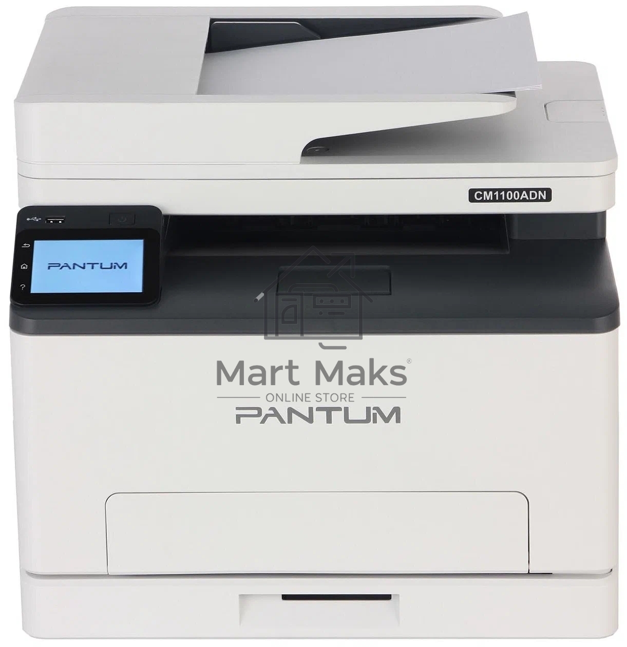 МФУ лазерный Pantum CM1100ADN, A4, цветной, печ. до 18 стр/мин., скан. до 18 стр/мин., 600 x 1200 dpi (печать) 300x300dpi (скан.), USB, RJ-45