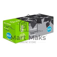 Картридж лазерный Cactus CS-C4092A черный для HP LaserJet 1100/3200/3220 (2500 стр.)