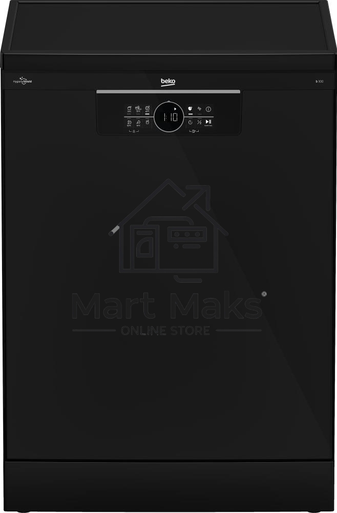 Посудомоечная машина Beko BDFN25521B, черная, 59.8 см, 15 компл., 44 дБ, класс A