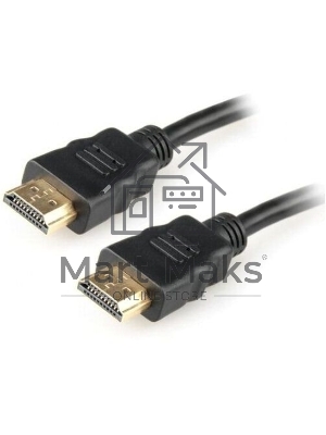 Кабель соединительный аудио-видео Premier 5-813 HDMI (m)/HDMI (m) 1.5м. феррит.кольца черный (5-813 1.5)