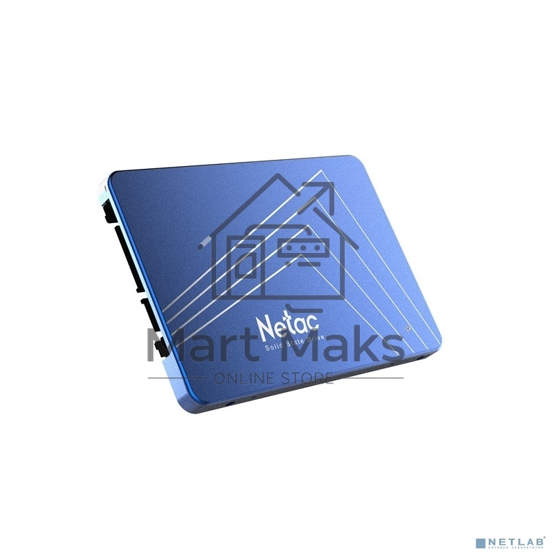 Накопитель SSD Netac N600S, 2TB, SATA III, 2.5