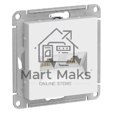 Механизм розетки компьютерной 2-м AtlasDesign RJ45 кат.5E беж.