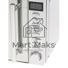 Микроволновая печь BBK 20MWS-721T/BS-M серебристый, 20 л, 700 Вт, переключатели - кнопки, поворотный механизм