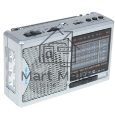 Радиоприемник портативный Hyundai H-PSR160 серебристый USB microSD