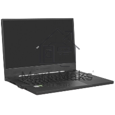 Клавиатура для ноутбука Asus ROG GU502 серебристая c подсветкой маленький энтер
