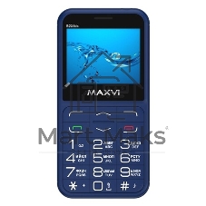Мобильный телефон Maxvi B231ds синий