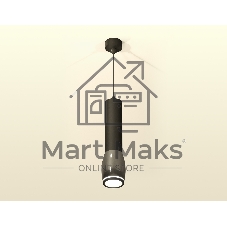Светильник Ambrella Light XP1123002 DCH/SBK/FR черный хром/черный песок/белый матовый MR16 GU5.3