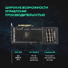 Видеокарта ASUS GeForce RTX 5070 PRIME OC Edition, 12 GB GDDR7, 192 bit, 3xDisplayPort, HDMI, GPU 2330 MHz
