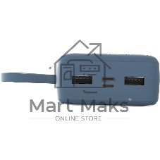 Мобильный аккумулятор Tecno Pocket S201 20000mAh 2.4A синий