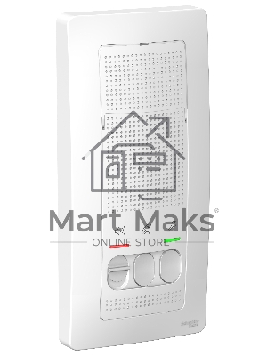 Устройство переговорное (Домофон) BLANCA настен. монтаж 4.5В бел. SchE BLNDA000011