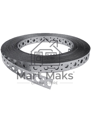 Лента монтажная перфорированная 12х0.55 (уп.25м) ИЭК CLP1M-LP-12-055