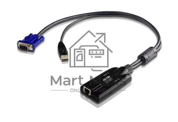 Модуль управления KVM-переключателем для переключателей KN2124v/KN2140v/KN4124v/KN4140v, USB (поддержка Virtual Media) USB Virtual Media CPU Module