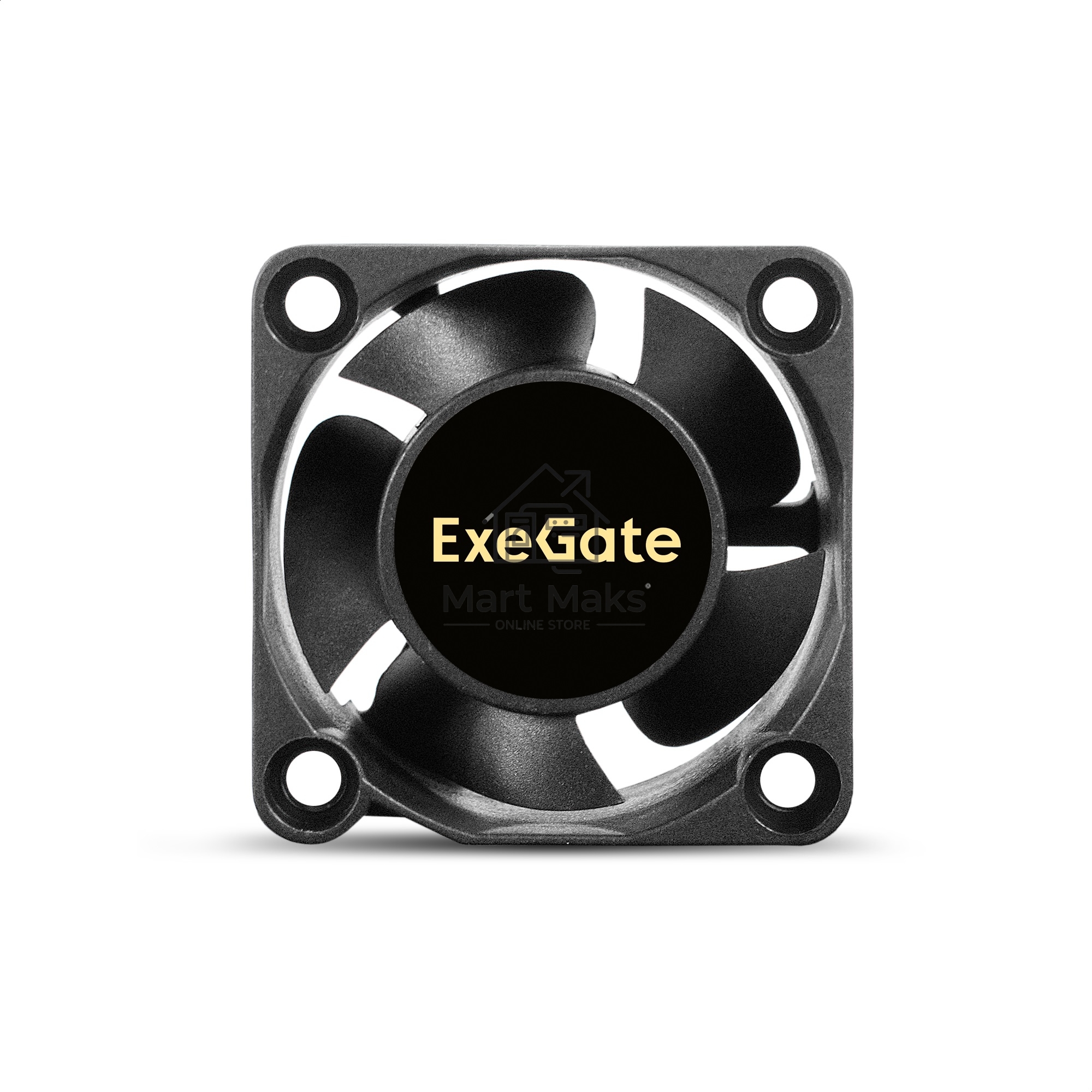 Вентилятор для корпуса ExeGate ExtraPower EP04020S2P-5 черный, 40 мм, 7000 об/мин, 30.5 дБ, 2 pin