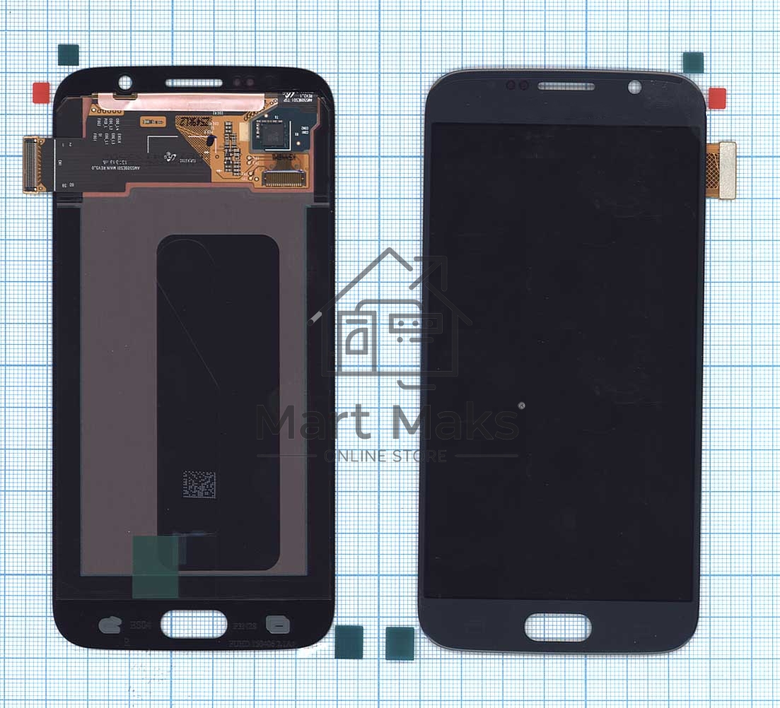 Дисплей для Samsung Galaxy S6/S6 Duos SM-G920F черный