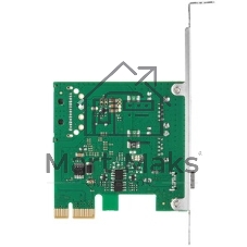 Контроллер ExeGate EXE-323 PCI-E 2.0, 2*USB 3.0 ext + 1*Type-C, разъем доп.питания (OEM)
