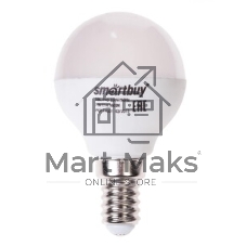 Светодиодная (LED) лампа Smartbuy-P45-07W/3000/E14