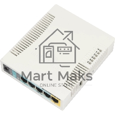 Роутер беспроводной MikroTik RB951UI-2HND N300 10/100BASE-TX белый