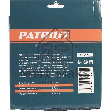 Щетка дисковая Patriot 813010013 d=180мм d(посад.)=22.23мм (угловые шлифмашины) (упак.:1шт)