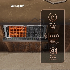 Встраиваемая посудомоечная машина Weissgauff BDW 4538 Touch Inverter Autoopen Timer Floor