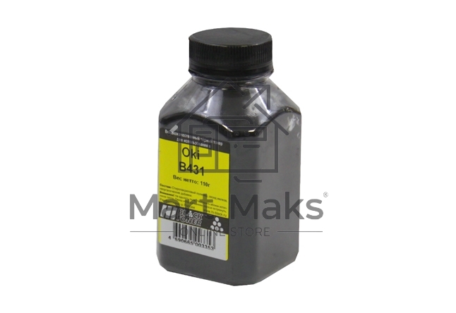 Тонер Oki B431 (Hi-Black), 110 г, банка