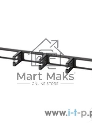 Кабельный организатор Hyperline CM-1U-PL с пластиковыми кольцами, 19