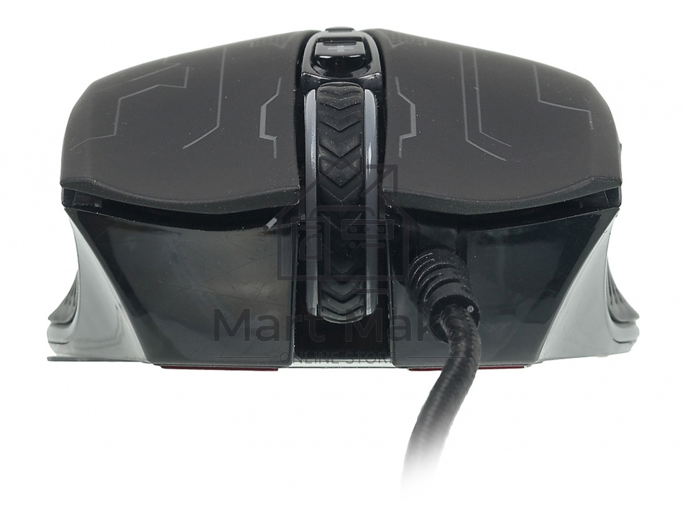 Мышь проводная A4Tech Bloody Q51 черный, 3200 dpi, USB, кнопки - 8