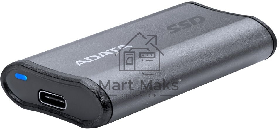 Внешний накопитель SSD ADATA 2Tb USB3.2, SE880, R/W 2000MB/2000MB/s, серый