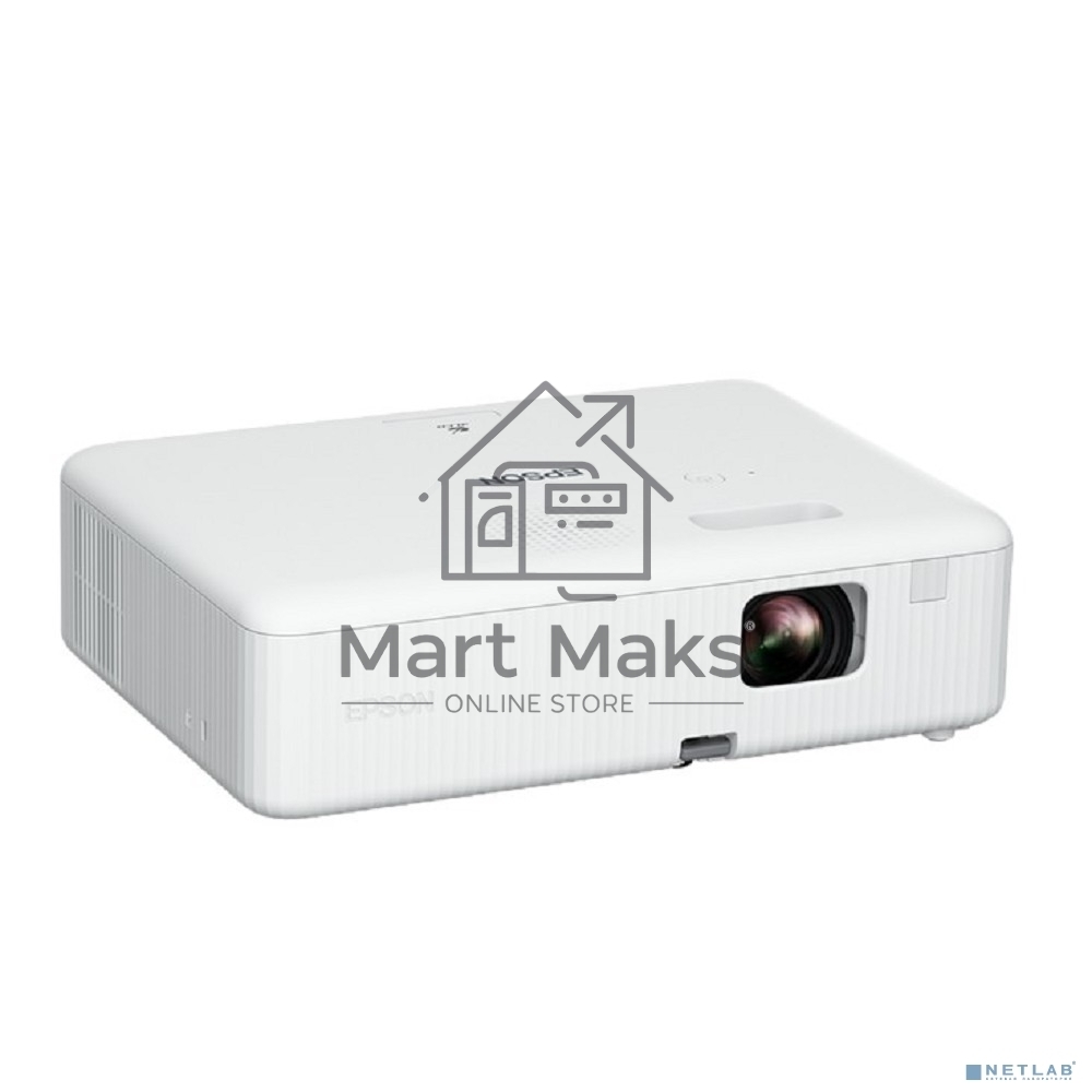Проектор Epson CO-W01 белый (LCD, 1280×800, 3000Lm, 1,27-1,71:1, 300:1, HDMI, USB-A) (V11HA86040)