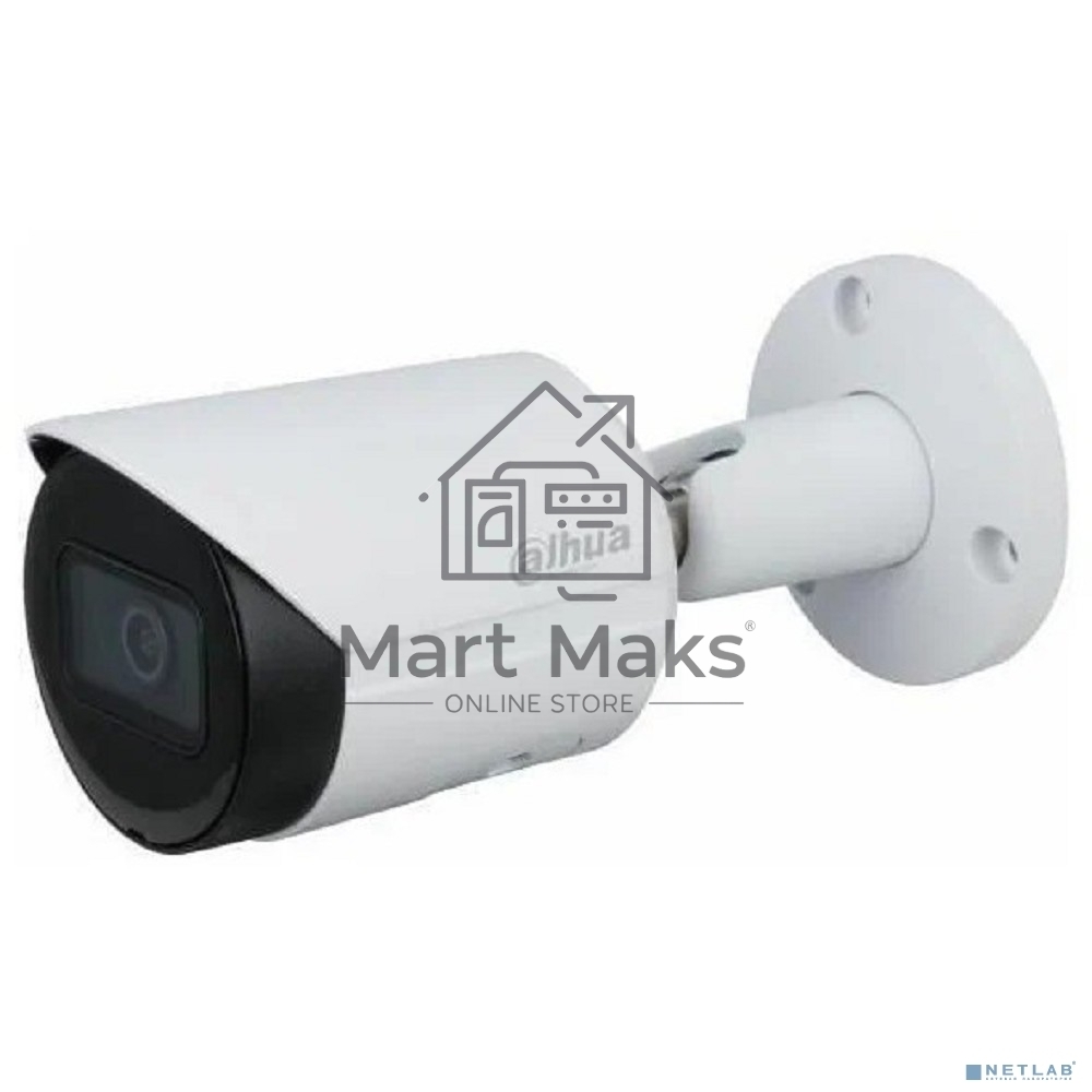 Видеокамера Dahua DH-IPC-HFW2449SP-S-IL-0280B уличная цилиндрическая IP-видеокамера 4Мп 1/2.7” CMOS объектив 2.8мм