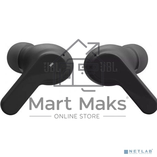 Наушники JBL Wave Beam, Bluetooth, внутриканальные, черный