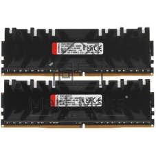 Оперативная память Kingston Fury Renegade, DDR4, 16Gb (2x8Gb), 3200MHz, CL16, DIMM, с радиаторами, RGB, черный