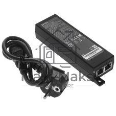 Мультигигабитный PoE инжектор Zyxel PoE12-90W, 802.3af/at/bt (90 Вт), 2xRJ-45: 1/2.5/5/10G