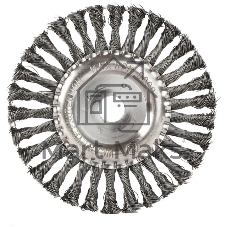 Щетка дисковая Patriot 813010013 d=180мм d(посад.)=22.23мм (угловые шлифмашины) (упак.:1шт)