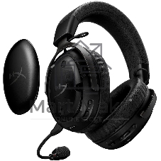 Гарнитура HyperX Cloud III S Wireless чёрный, беспроводная, радиоканал, до 120 ч, съёмный микрофон, совместимость с PS5