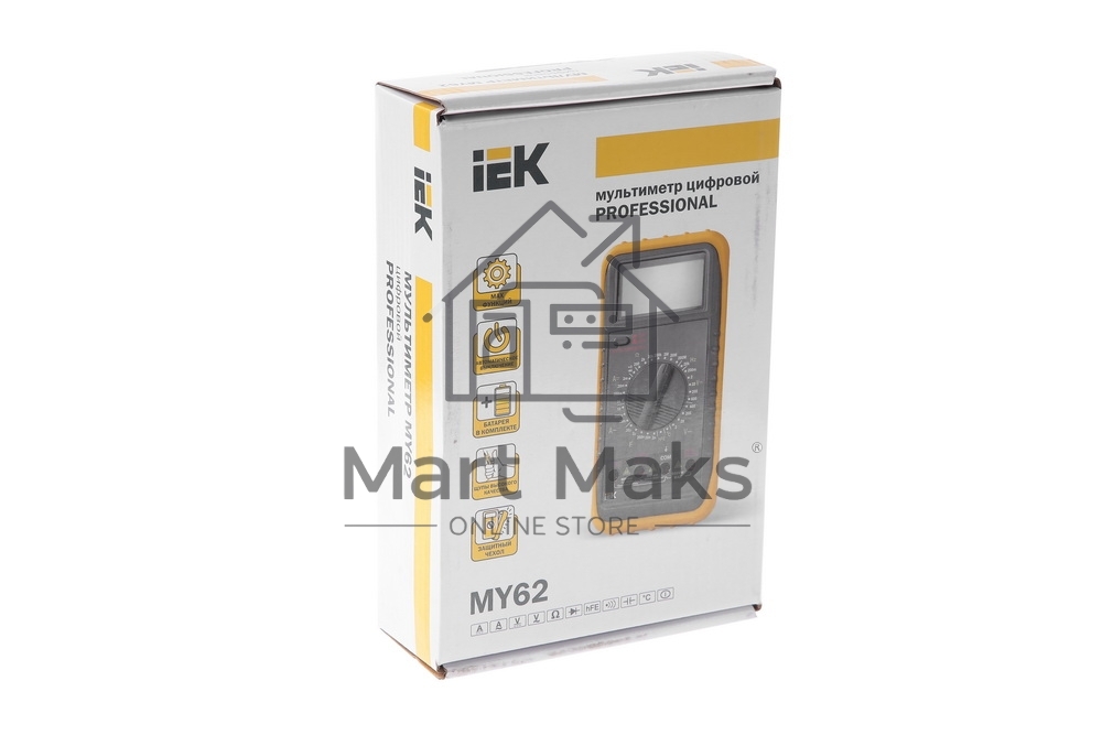 Мультиметр цифровой Professional MY62I ИЭК TMD-5S-062