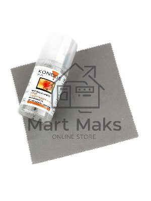 Набор Konoos для ЖК-экранов KT-200 (спрей 200мл +салфетка)