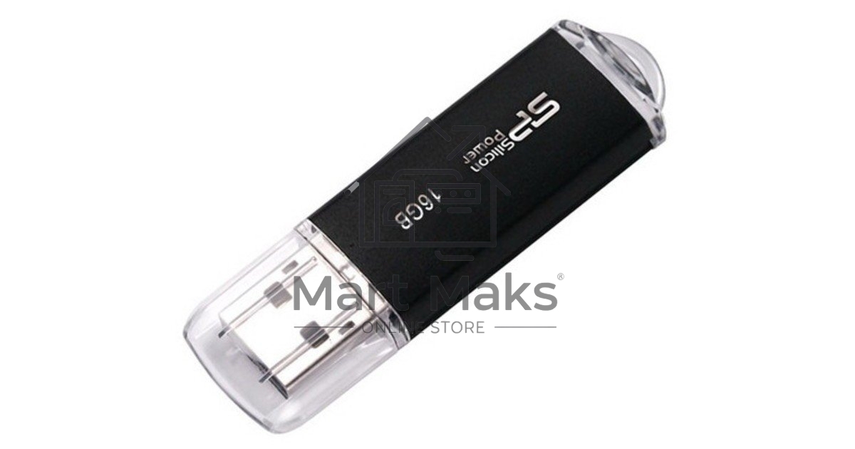 Флешка USB R/W R/W 16Gb Ultima II-I Series SP016GBUF2M01V1K USB2.0 черный