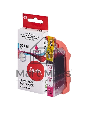 Картридж струйный Sakura 2935B004 (521 M) для Canon, пурпурный, 8,4 мл., 530 к.