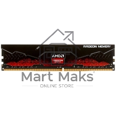 Оперативная память AMD Radeon R7, DDR4, 16GB, 2666MHz, CL16, DIMM, с радиатором, черный